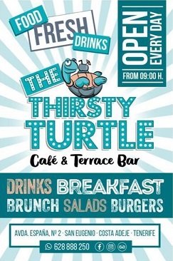 Thirsty Turtle Cafe Bar Tenerife