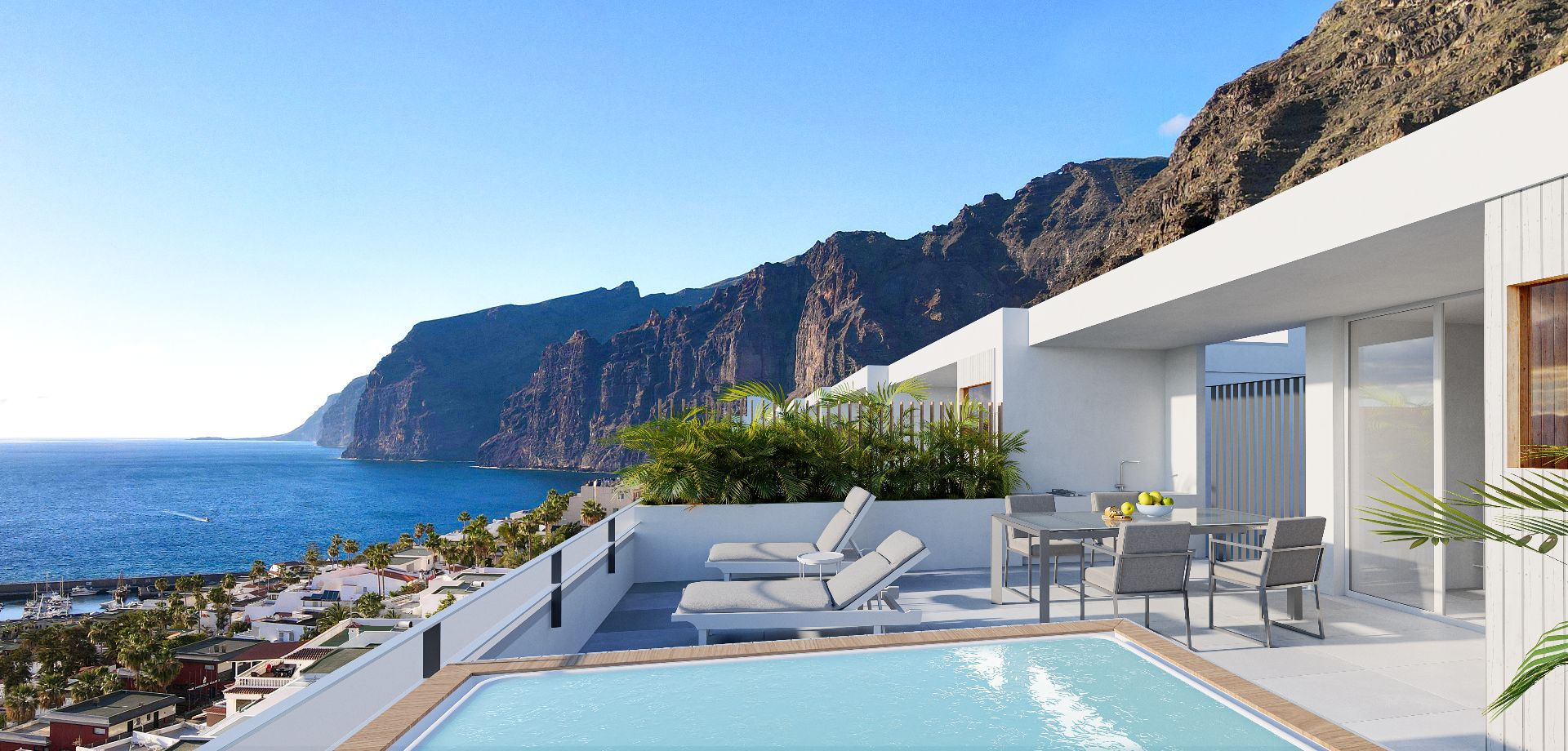 Aqua Suites Luxury Penthouse with panoramic seaviews.